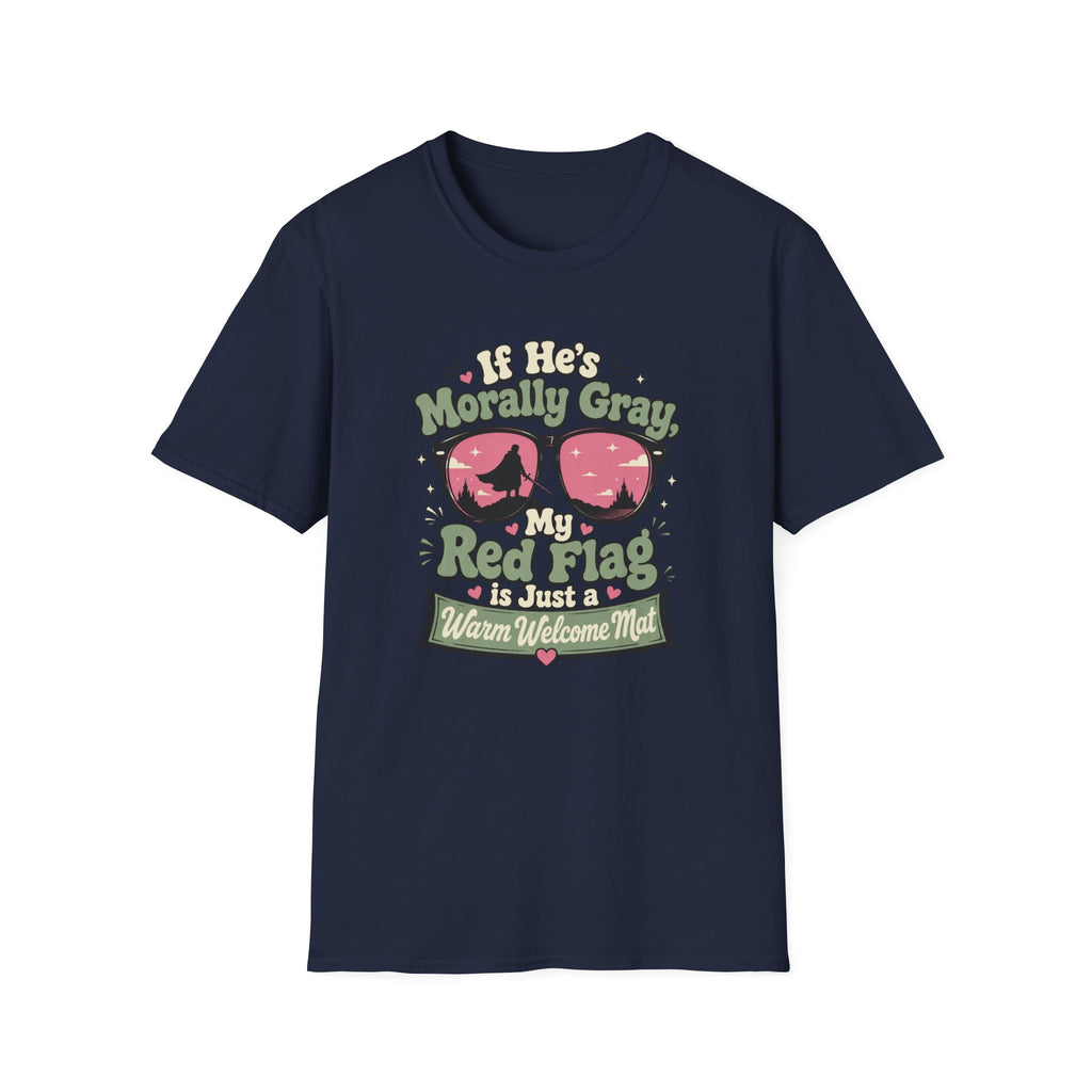 Morally Gray Red Flag T-Shirt