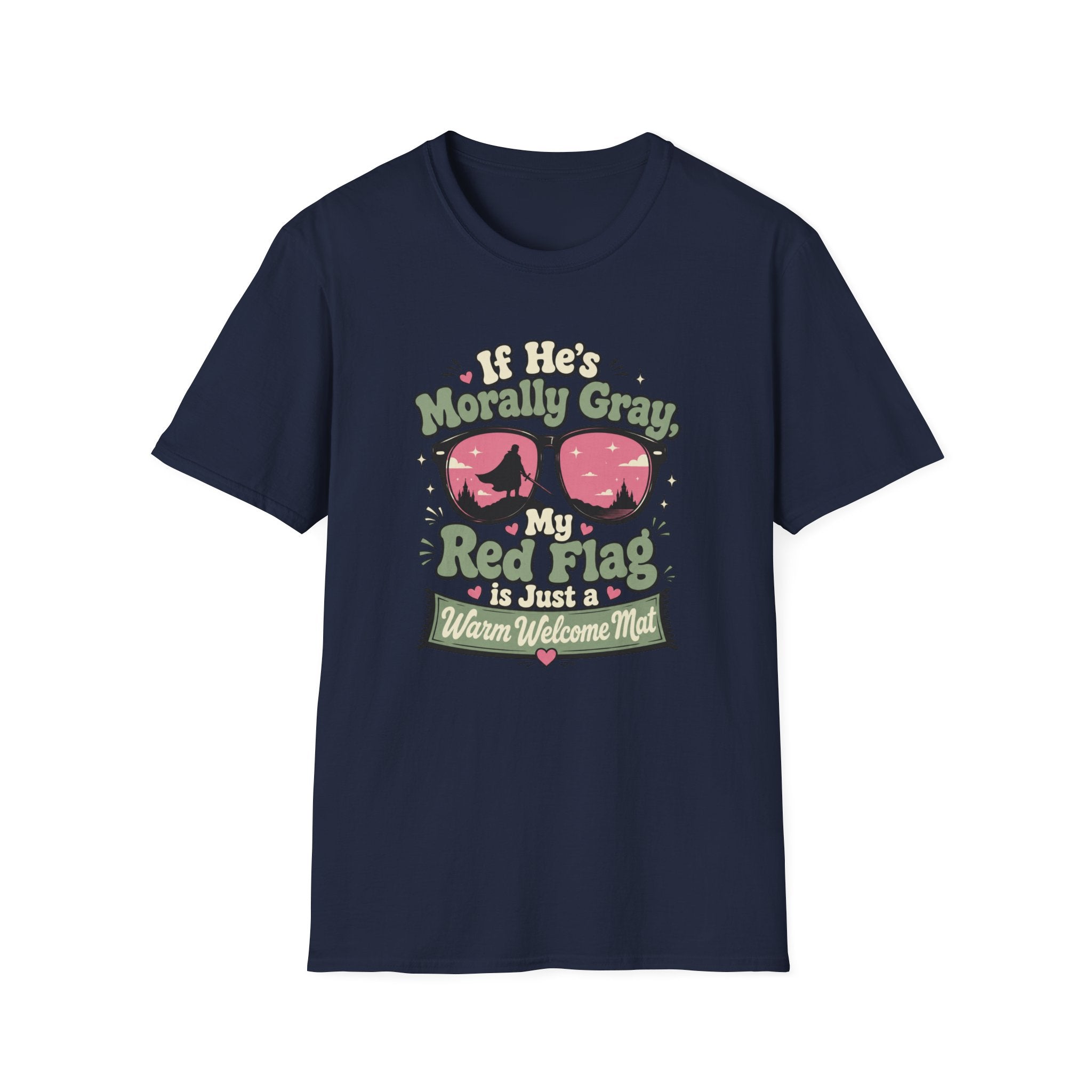 Morally Gray Red Flag T-Shirt