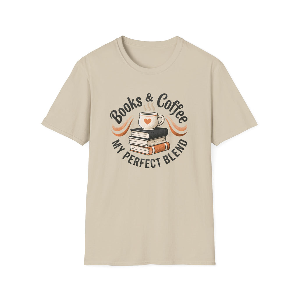 Books & Coffee Perfect Blend T-Shirt