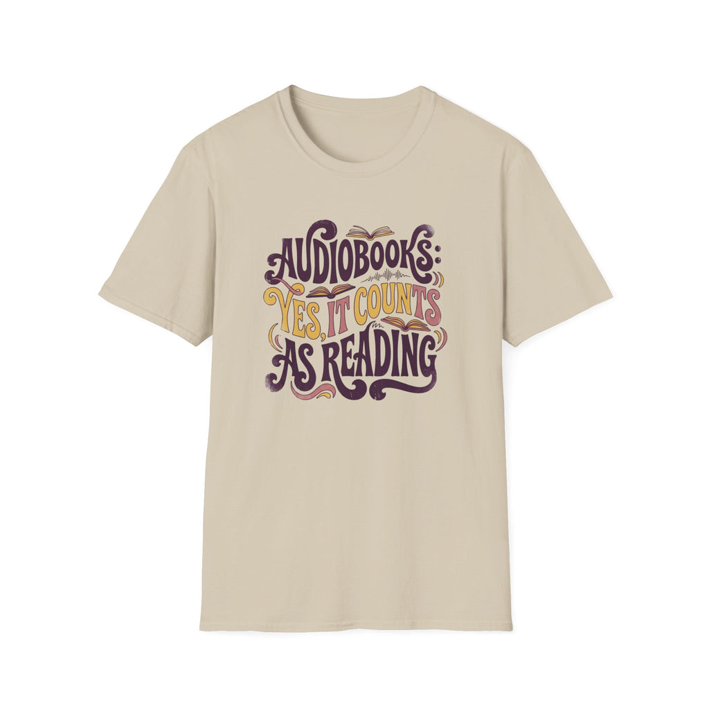Audiobooks Count As Reading T-Shirt