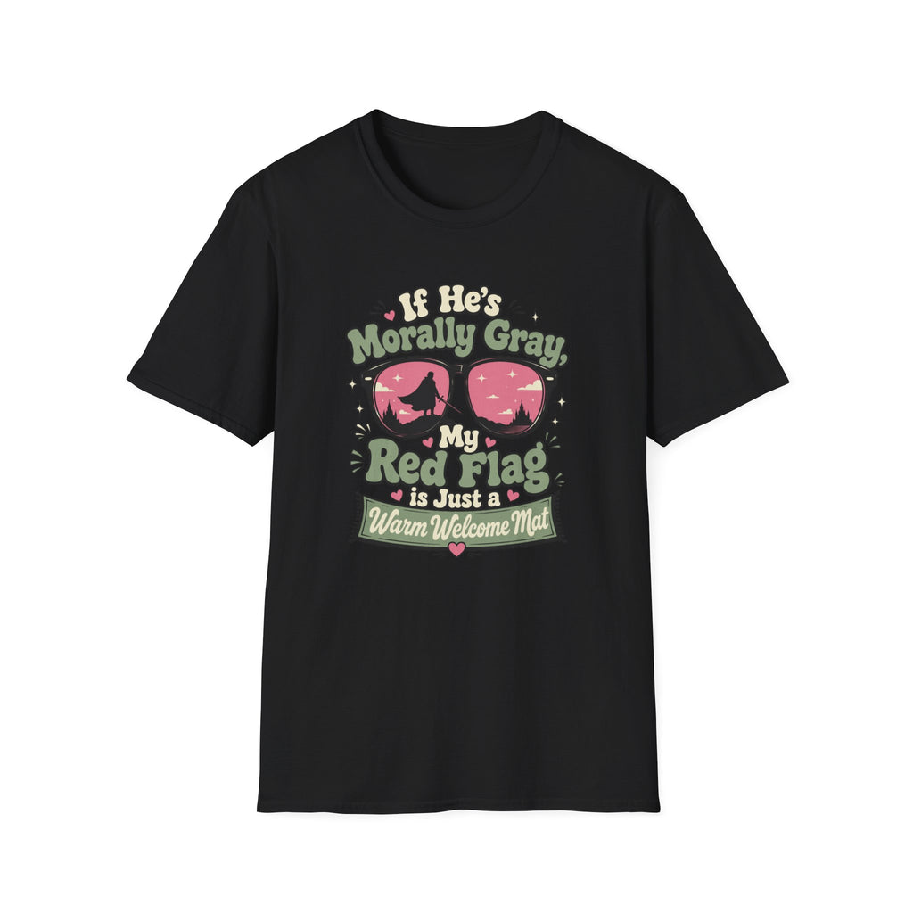 Morally Gray Red Flag T-Shirt