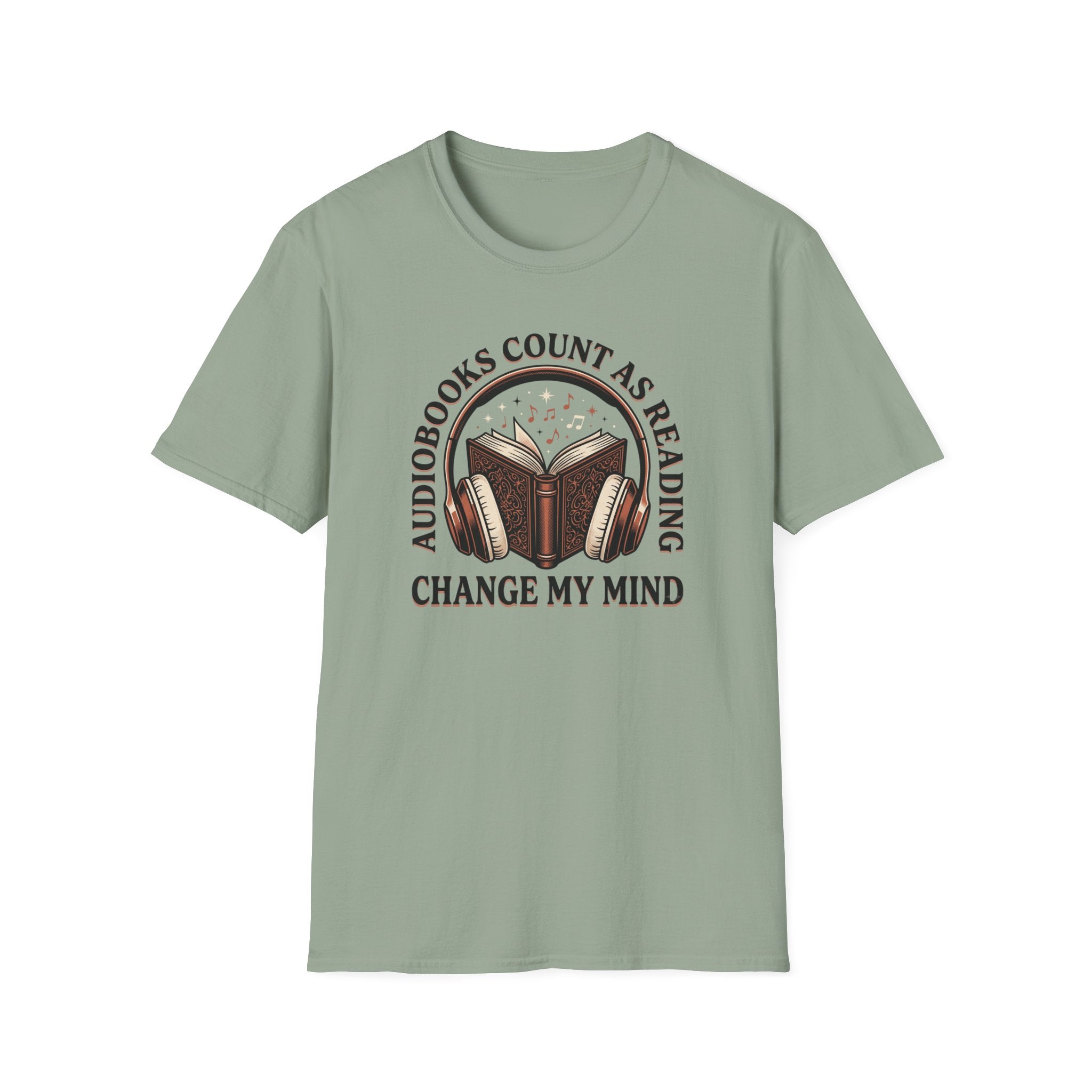Audio Books Count Change Mind T-Shirt