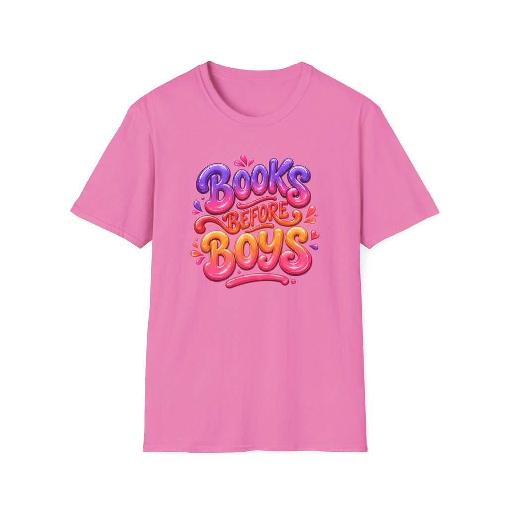 Books Before Boys T-Shirt