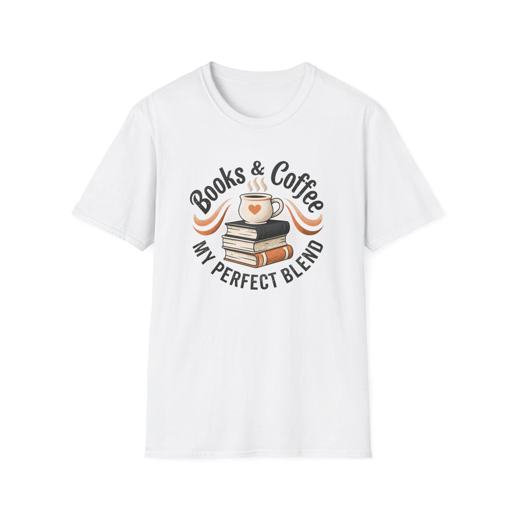Books & Coffee Perfect Blend T-Shirt