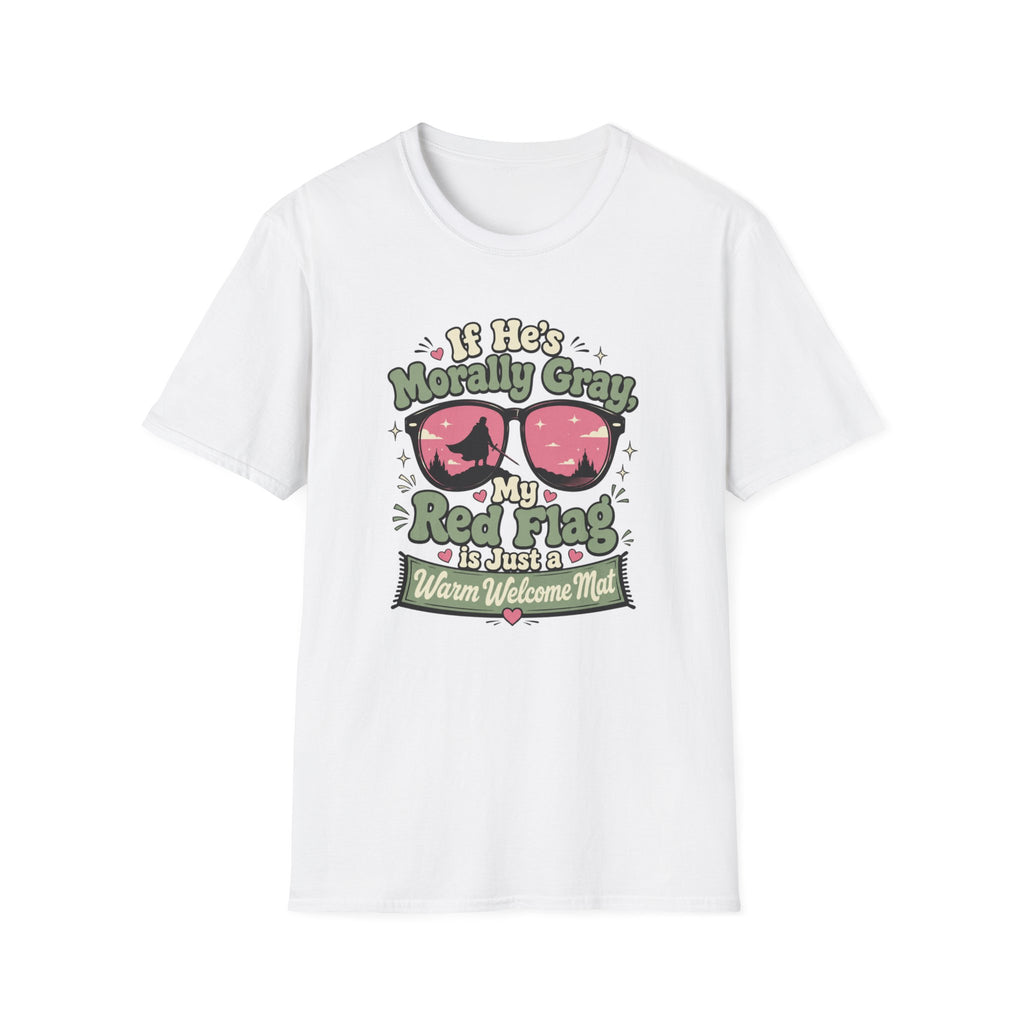 Morally Gray Red Flag T-Shirt