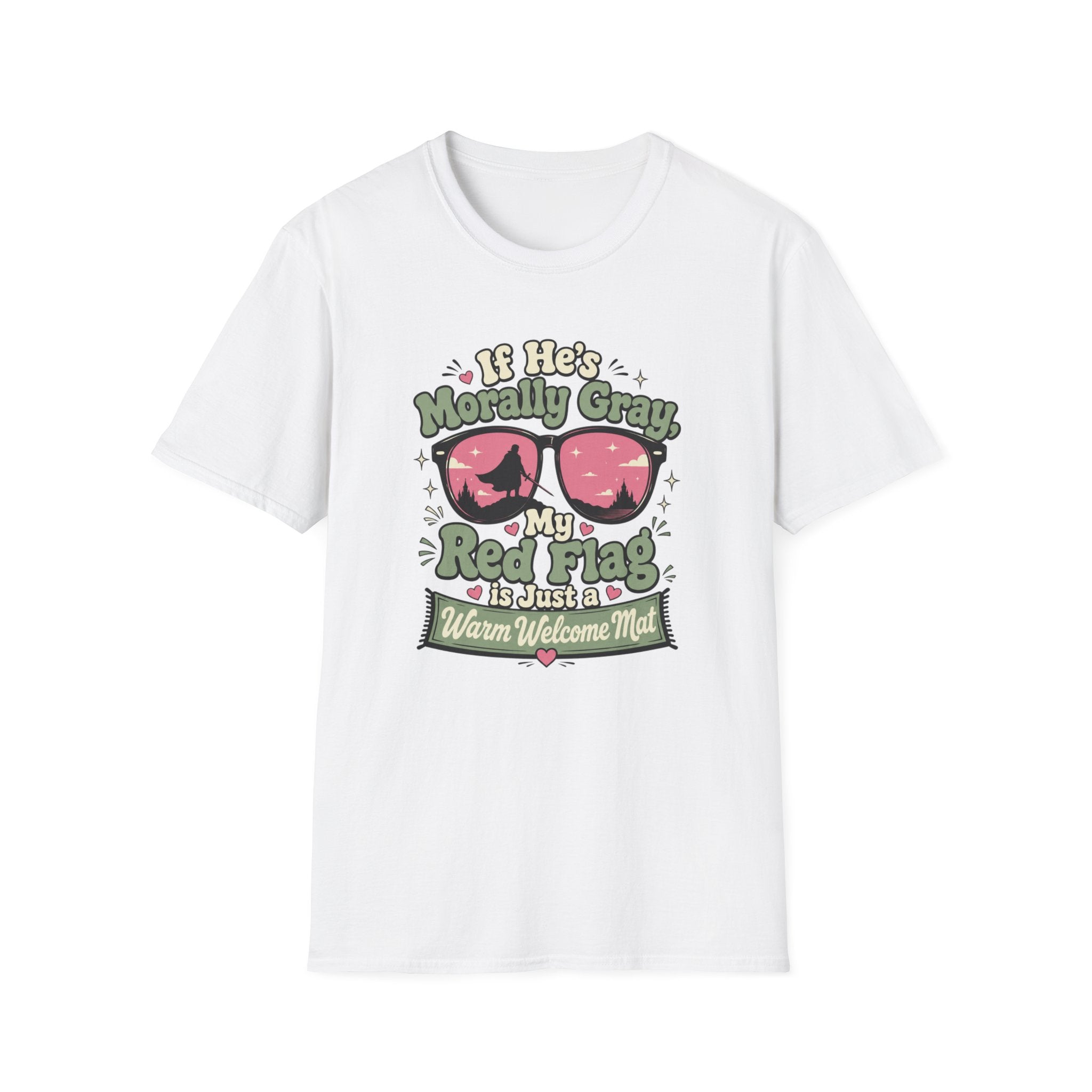 Morally Gray Red Flag T-Shirt