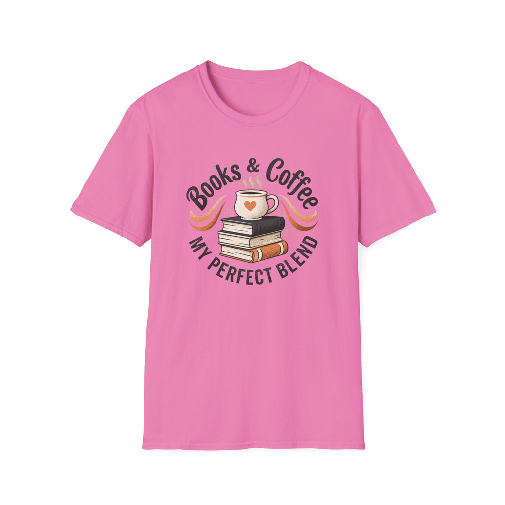 Books & Coffee Perfect Blend T-Shirt