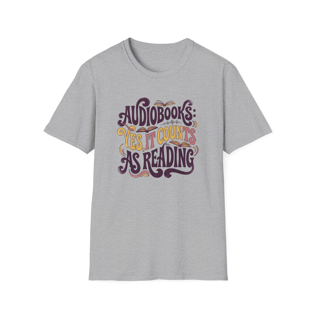 Audiobooks Count As Reading T-Shirt