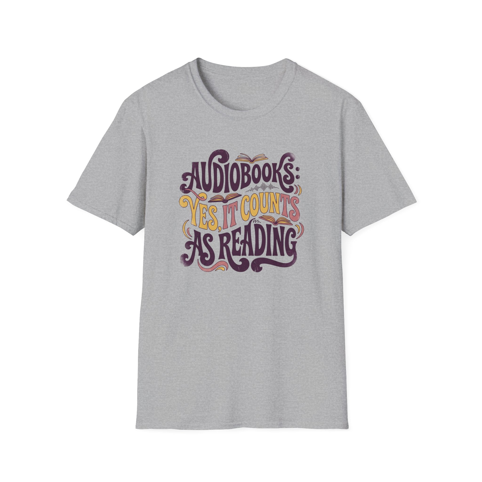 Audiobooks Count As Reading T-Shirt