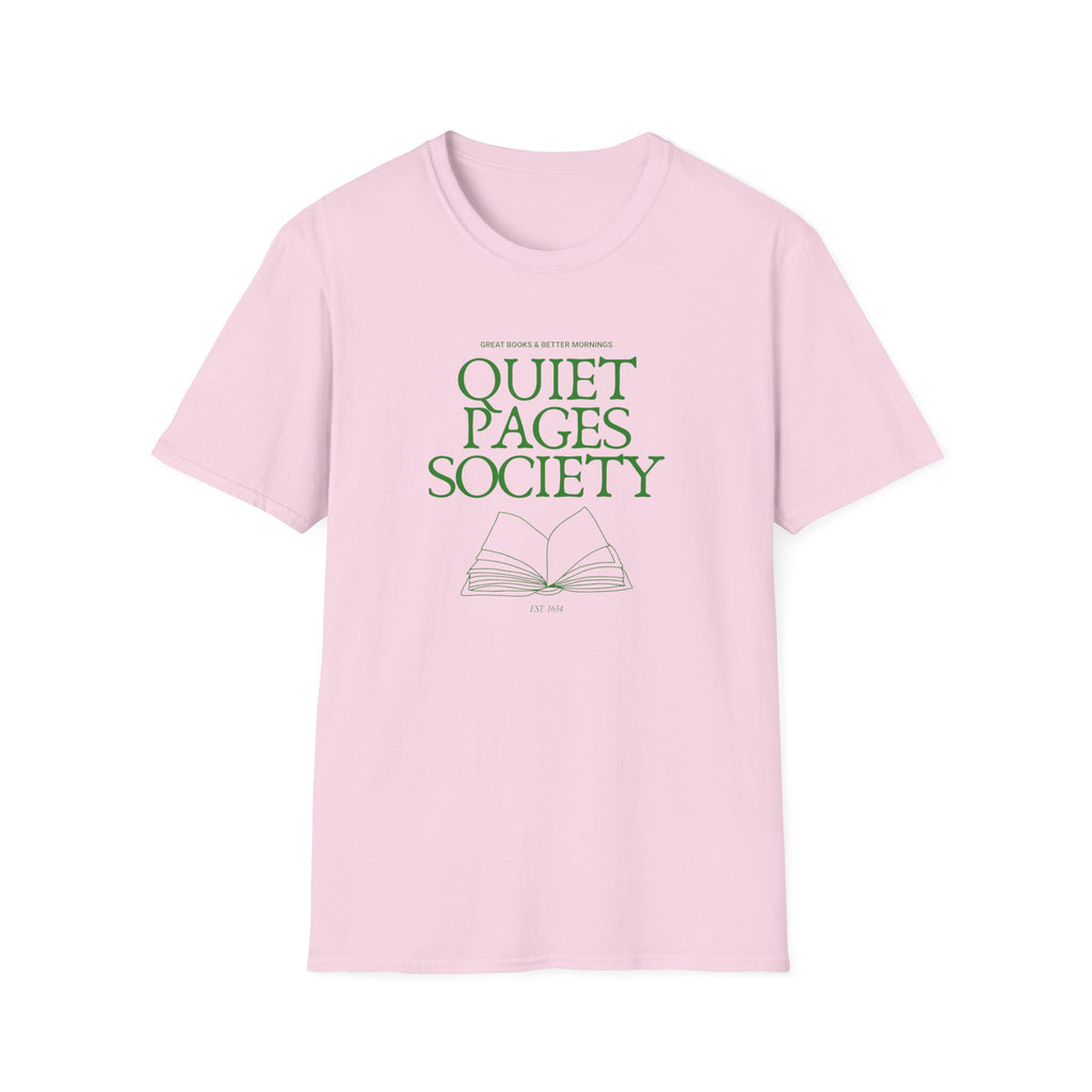 Quiet Pages Society T-Shirt
