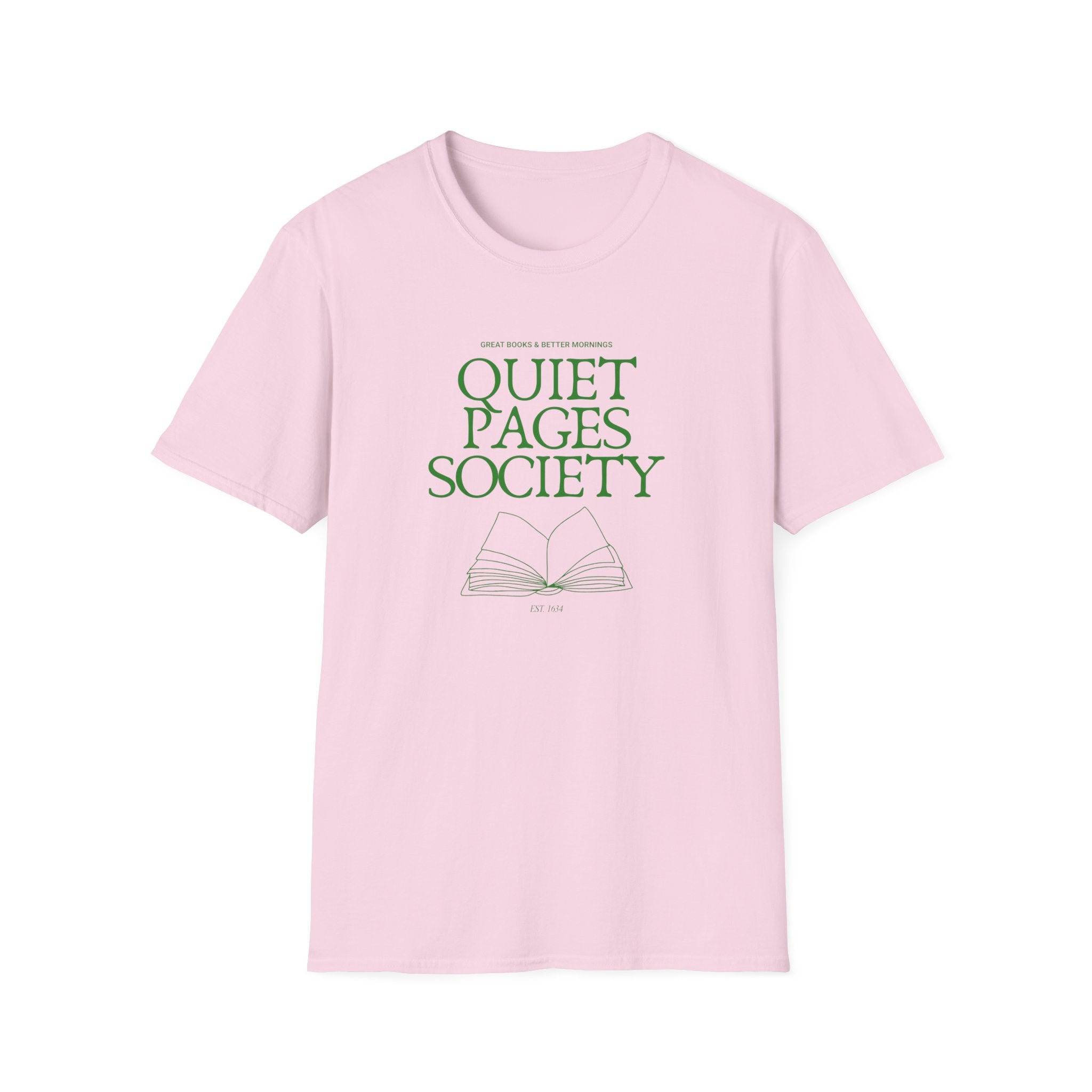 Quiet Pages Society T-Shirt