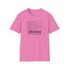 Did Not Finish Boring T-Shirt