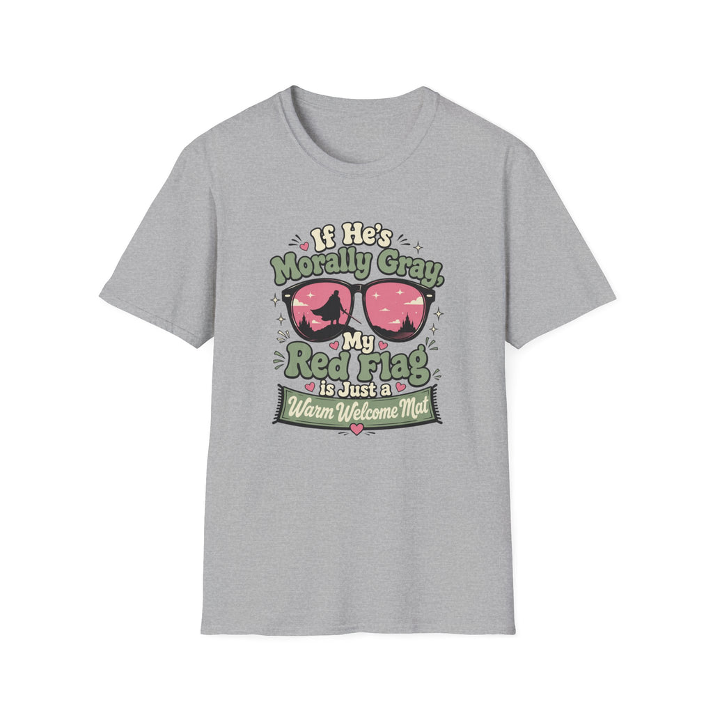 Morally Gray Red Flag T-Shirt