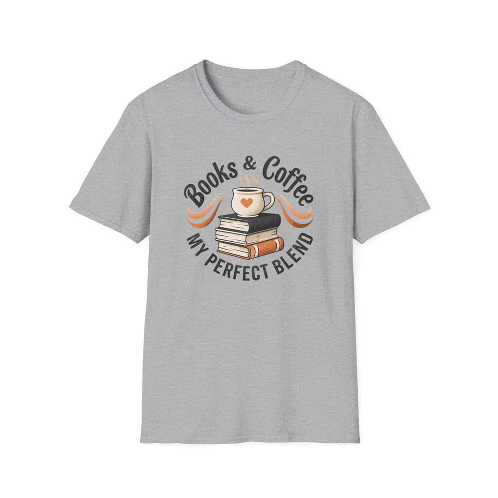 Books & Coffee Perfect Blend T-Shirt