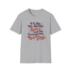 Spicy Books Red Flags T-Shirt