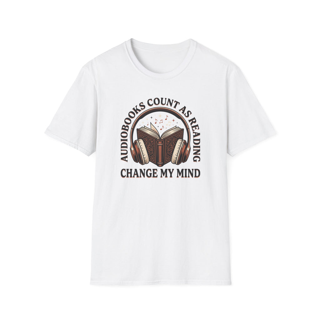 Audio Books Count Change Mind T-Shirt
