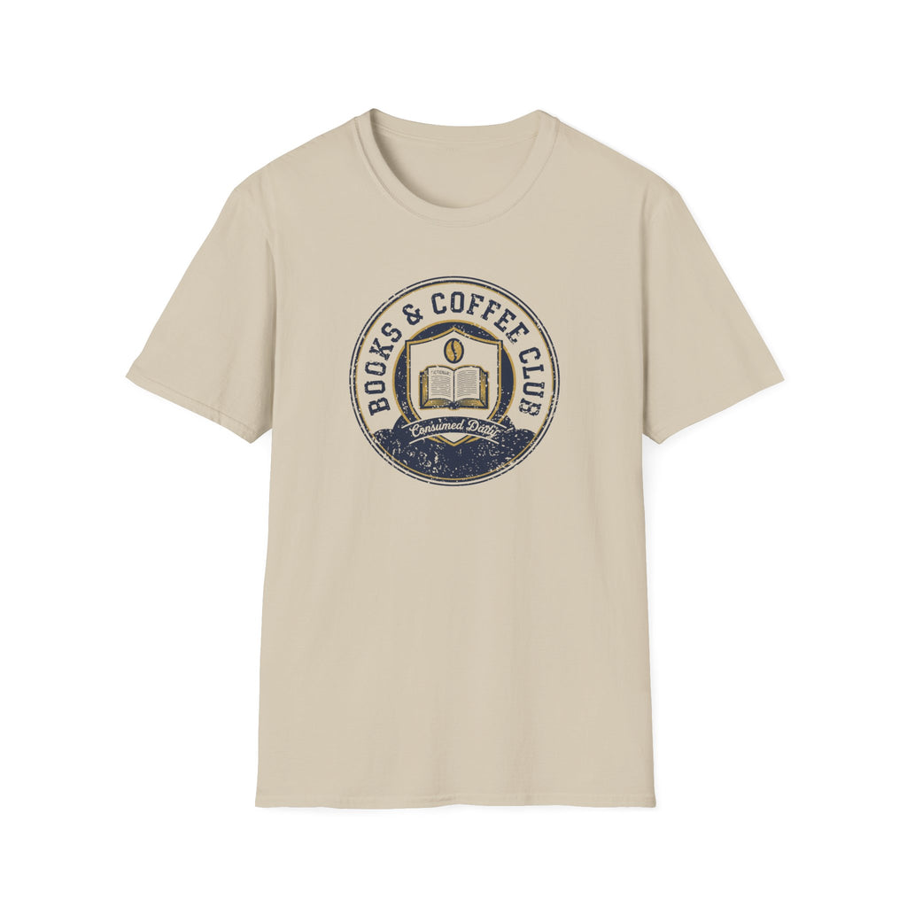 Books & Coffee Daily T-Shirt