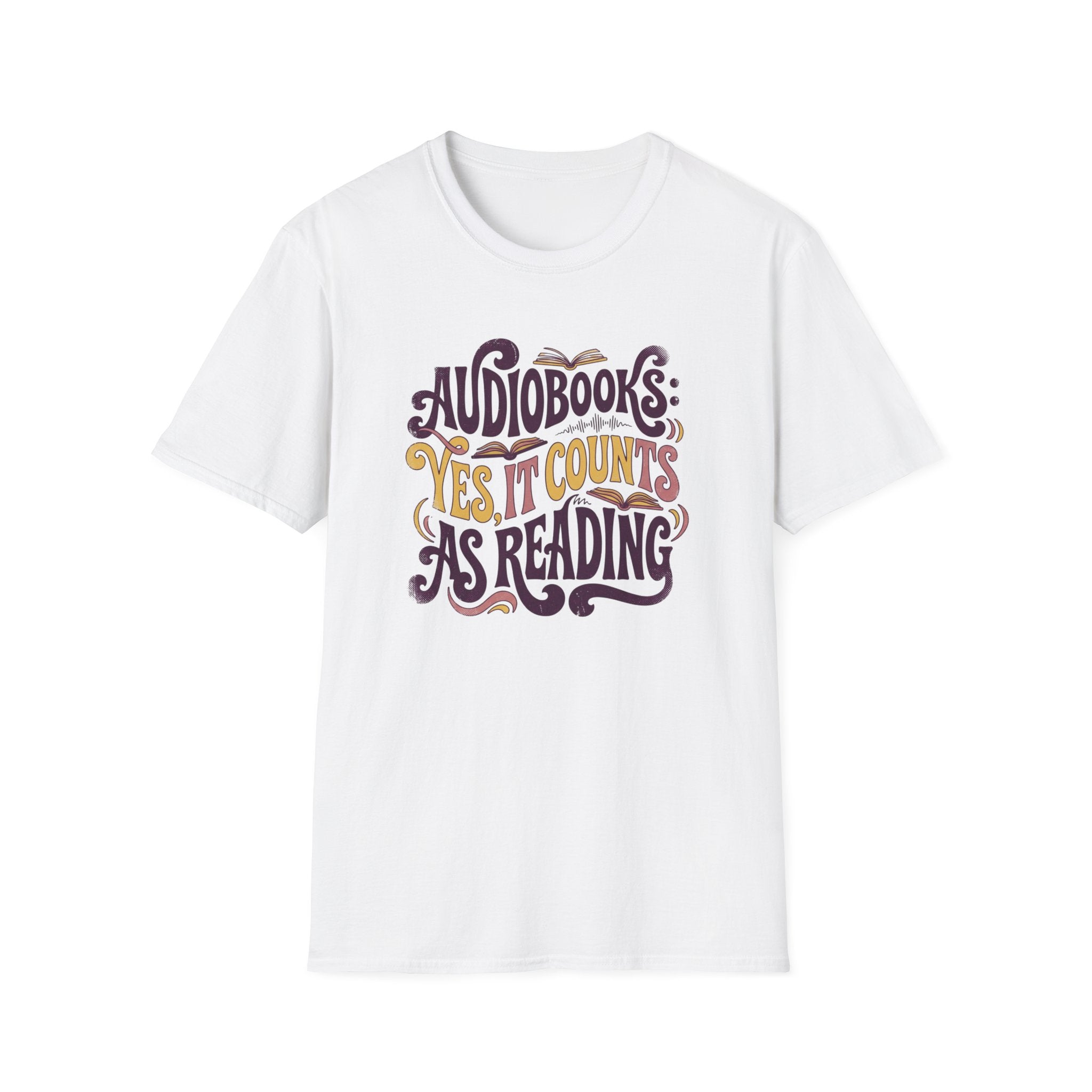 Audiobooks Count As Reading T-Shirt