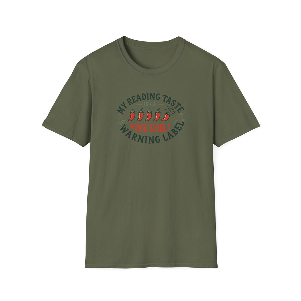 Five Chili Warning T-Shirt