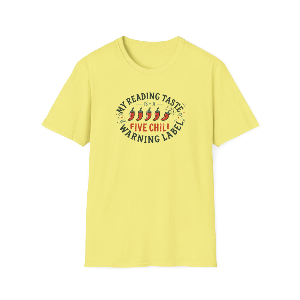 Five Chili Warning T-Shirt