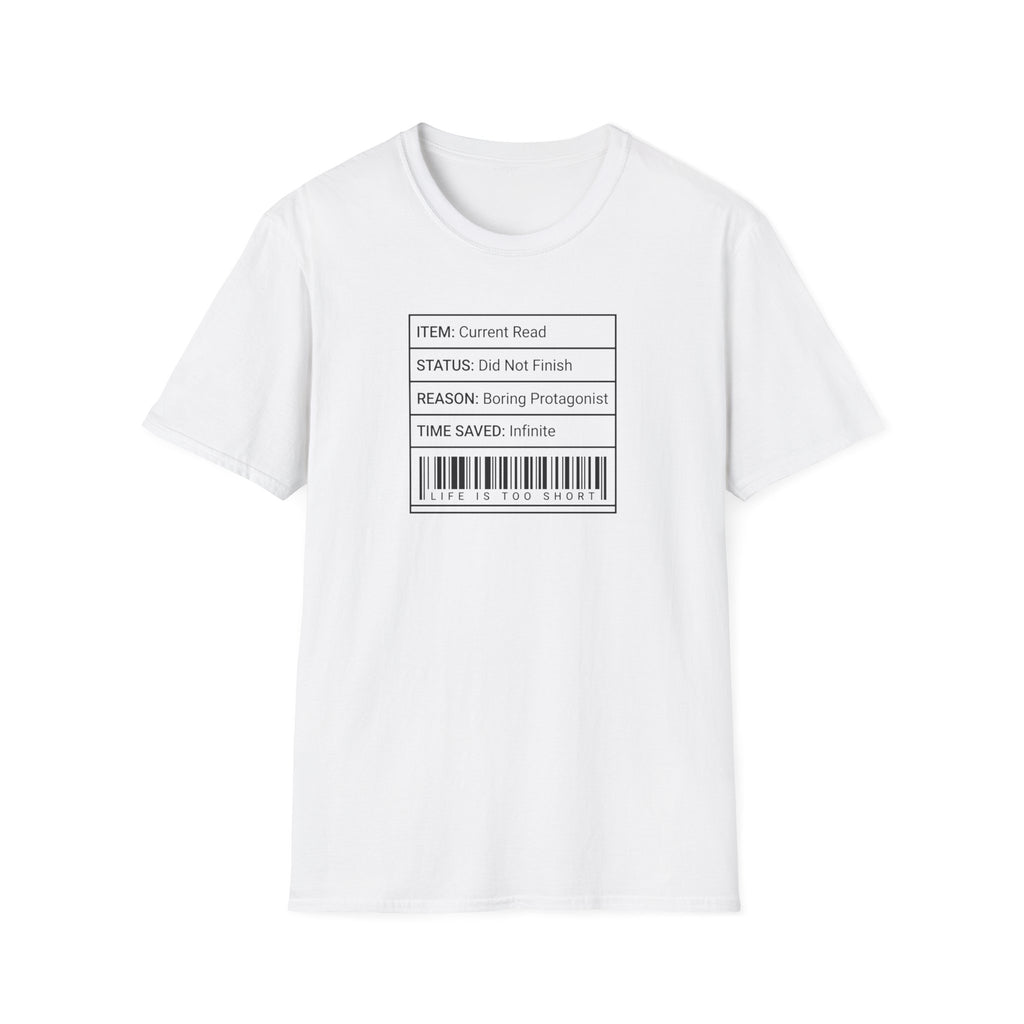 Did Not Finish Boring T-Shirt