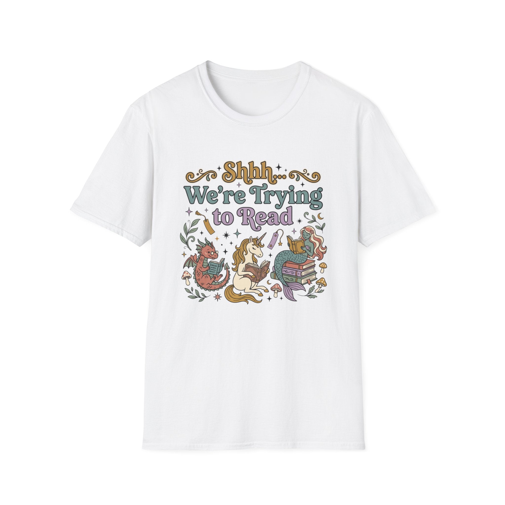 We're Trying To Read T-Shirt
