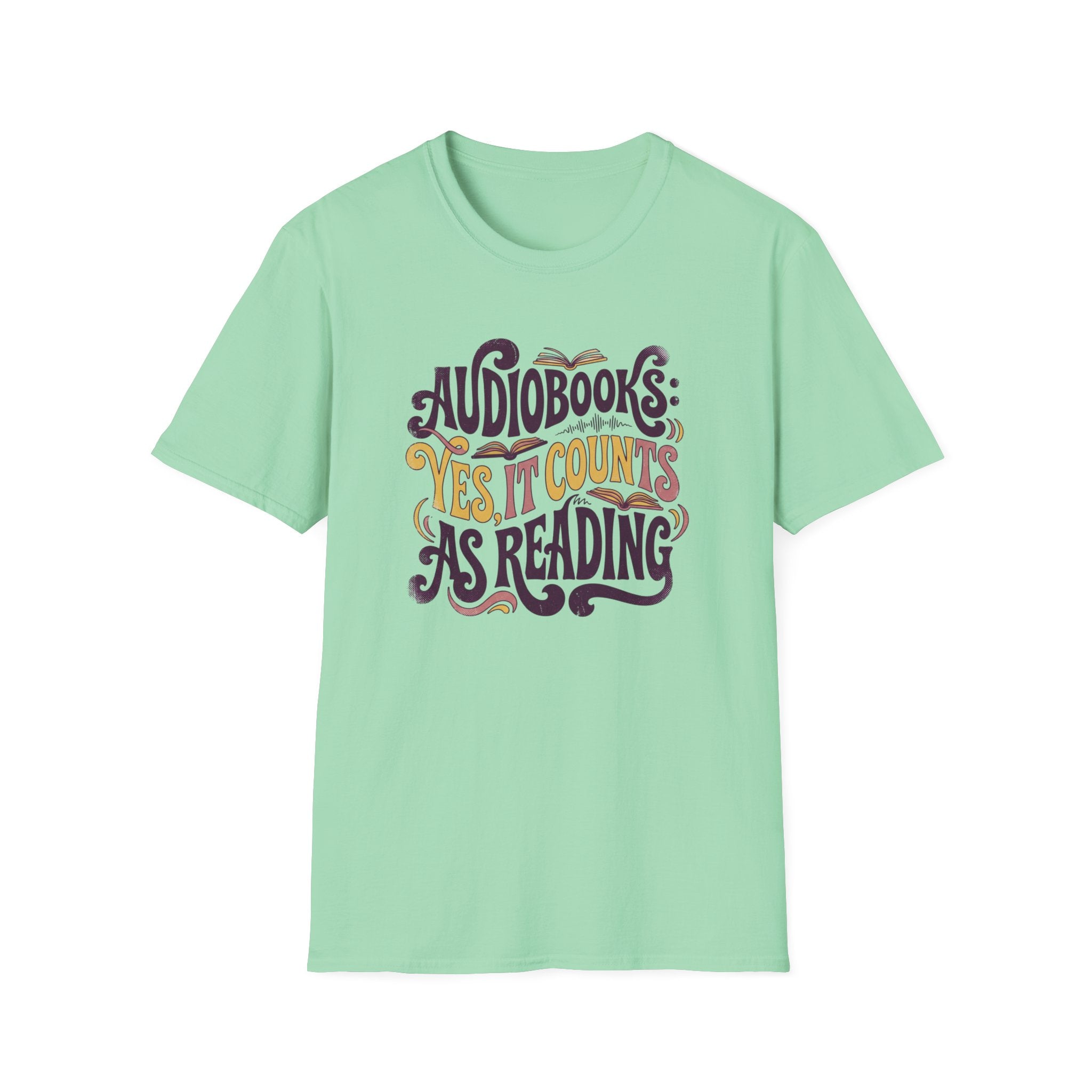 Audiobooks Count As Reading T-Shirt
