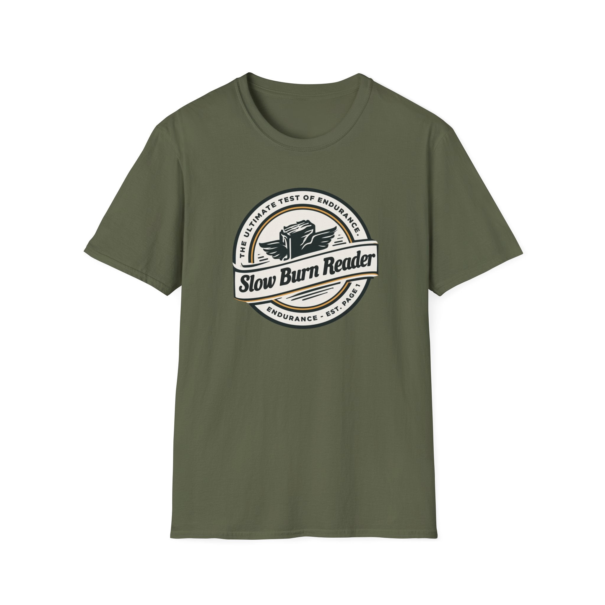 Slow Burn Reader T-Shirt