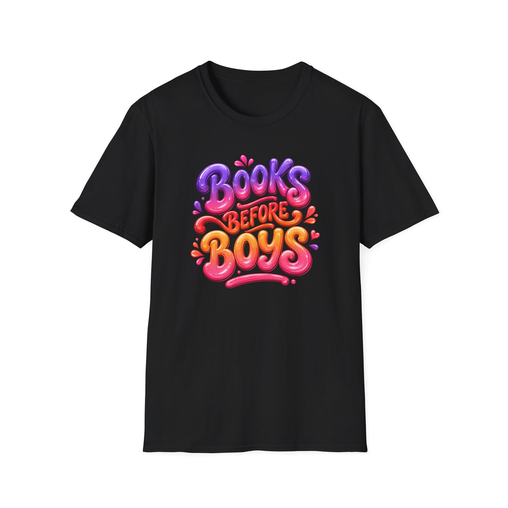 Books Before Boys T-Shirt
