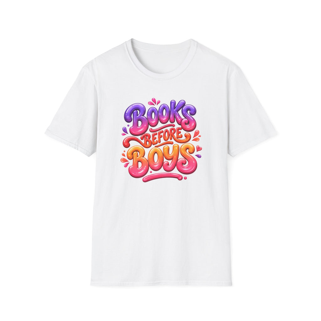 Books Before Boys T-Shirt