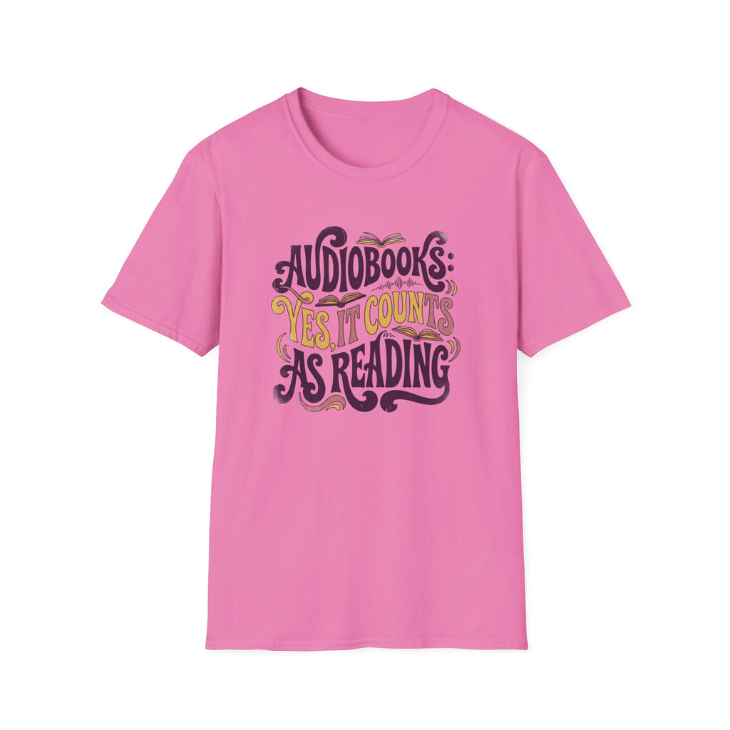 Audiobooks Count As Reading T-Shirt