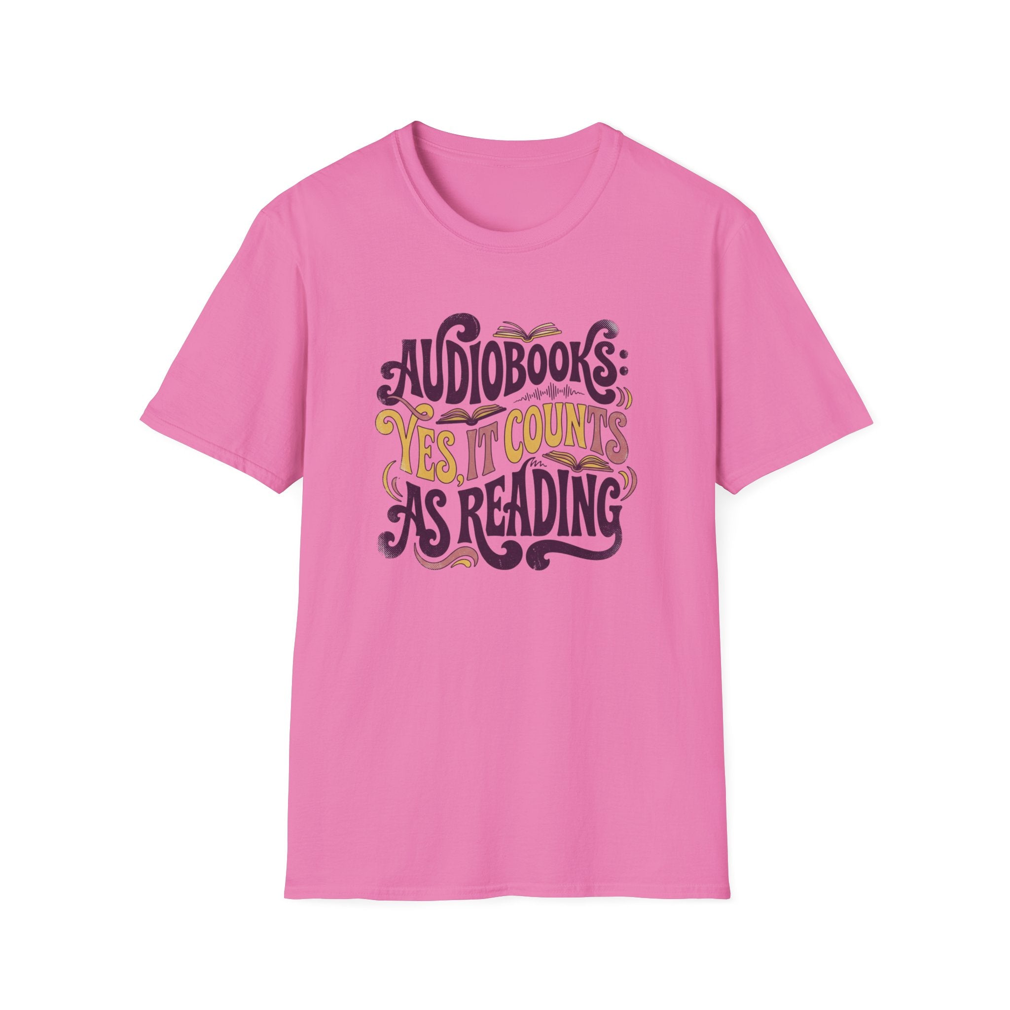 Audiobooks Count As Reading T-Shirt
