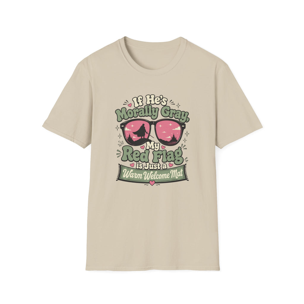 Morally Gray Red Flag T-Shirt