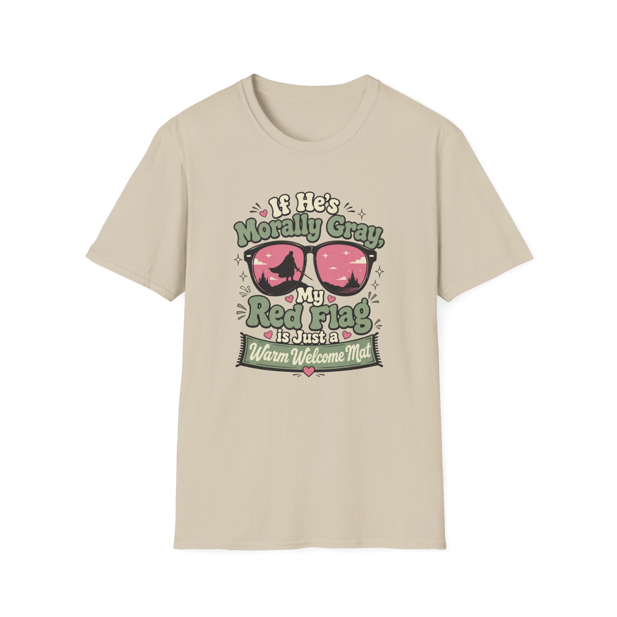 Morally Gray Red Flag T-Shirt