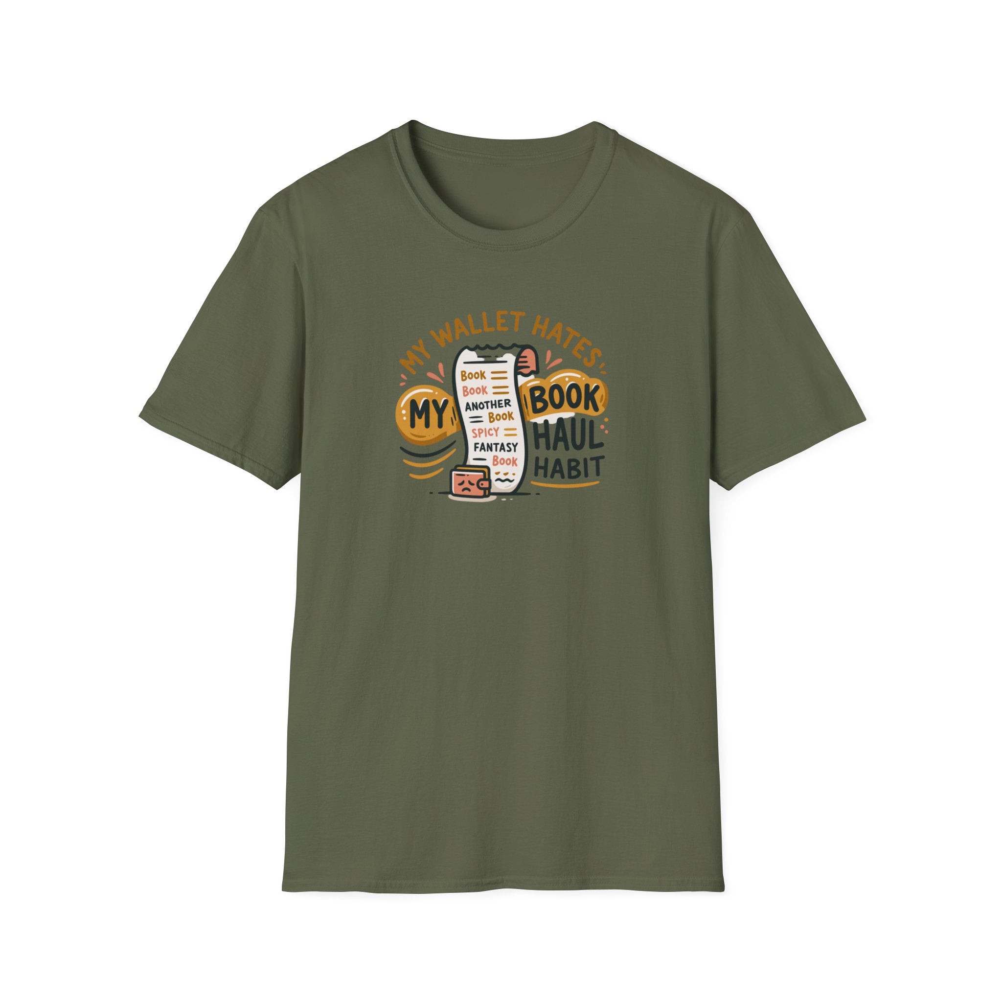 Book Haul Receipt T-Shirt