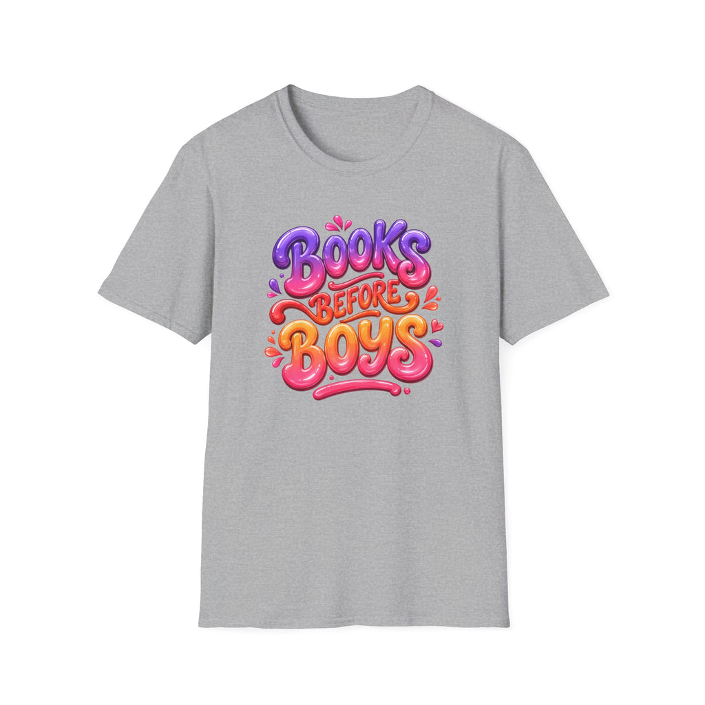 Books Before Boys T-Shirt