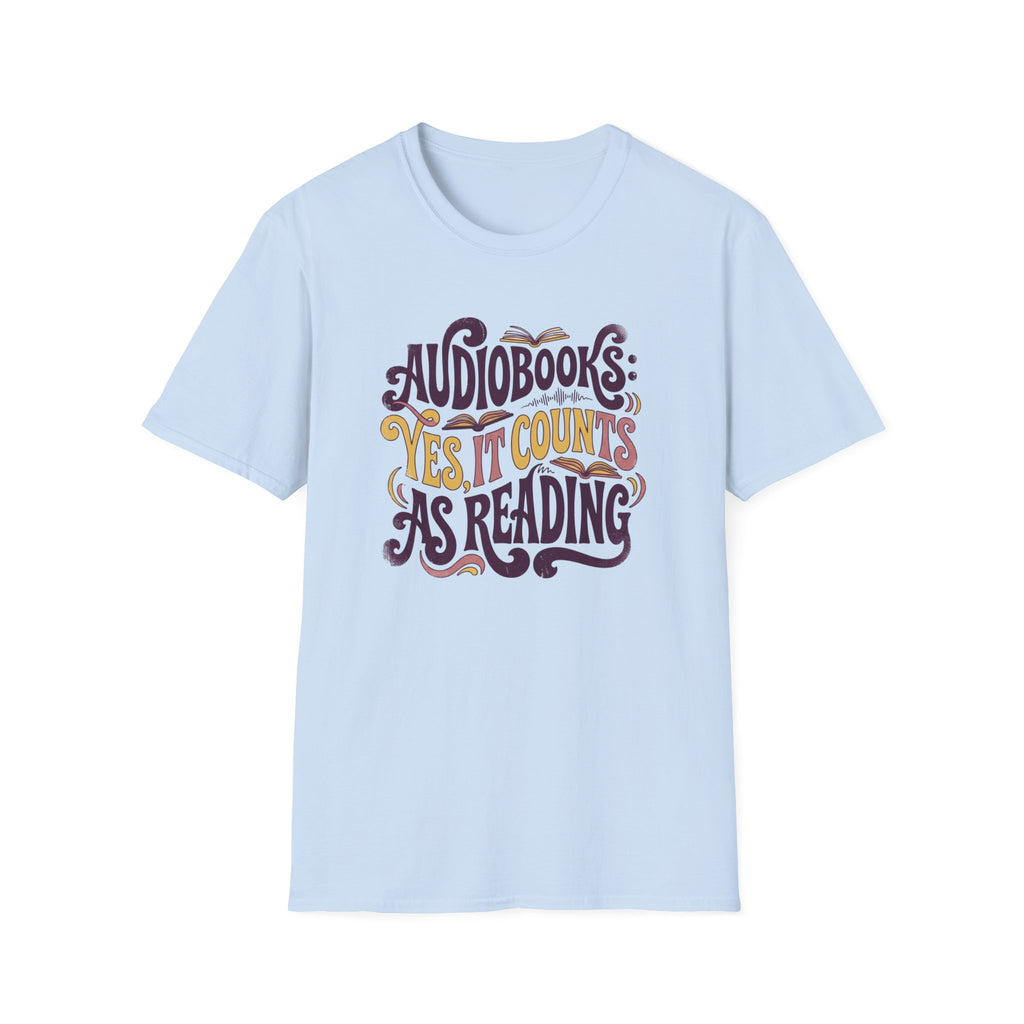 Audiobooks Count As Reading T-Shirt