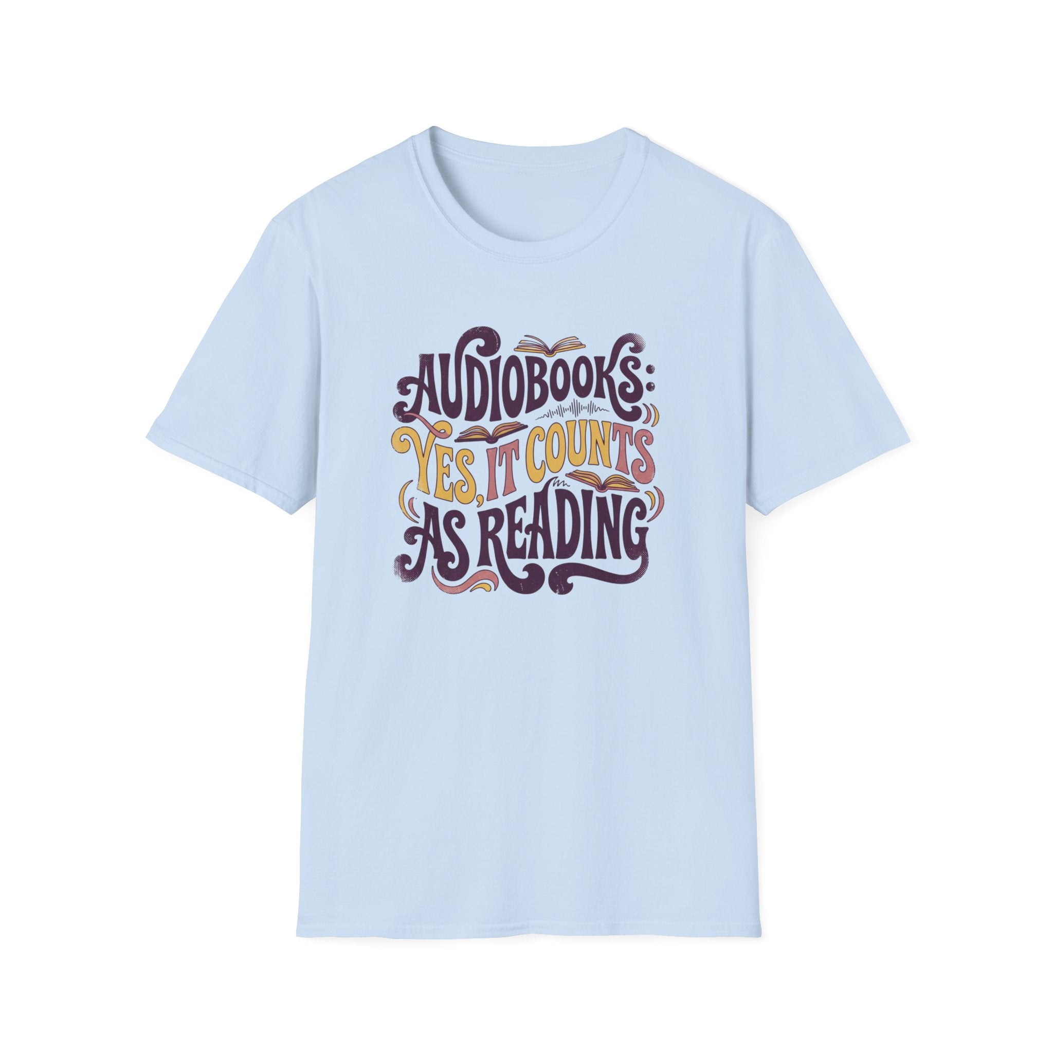 Audiobooks Count As Reading T-Shirt