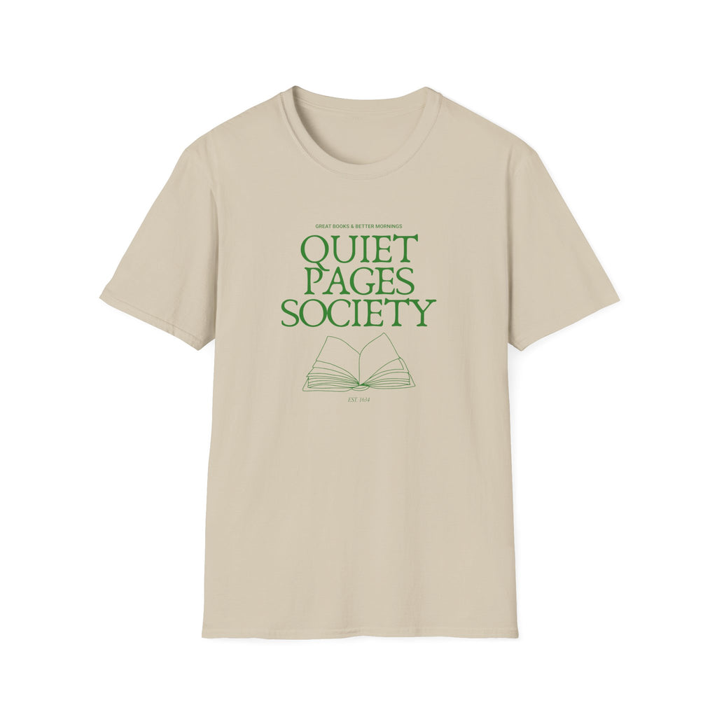 Quiet Pages Society T-Shirt