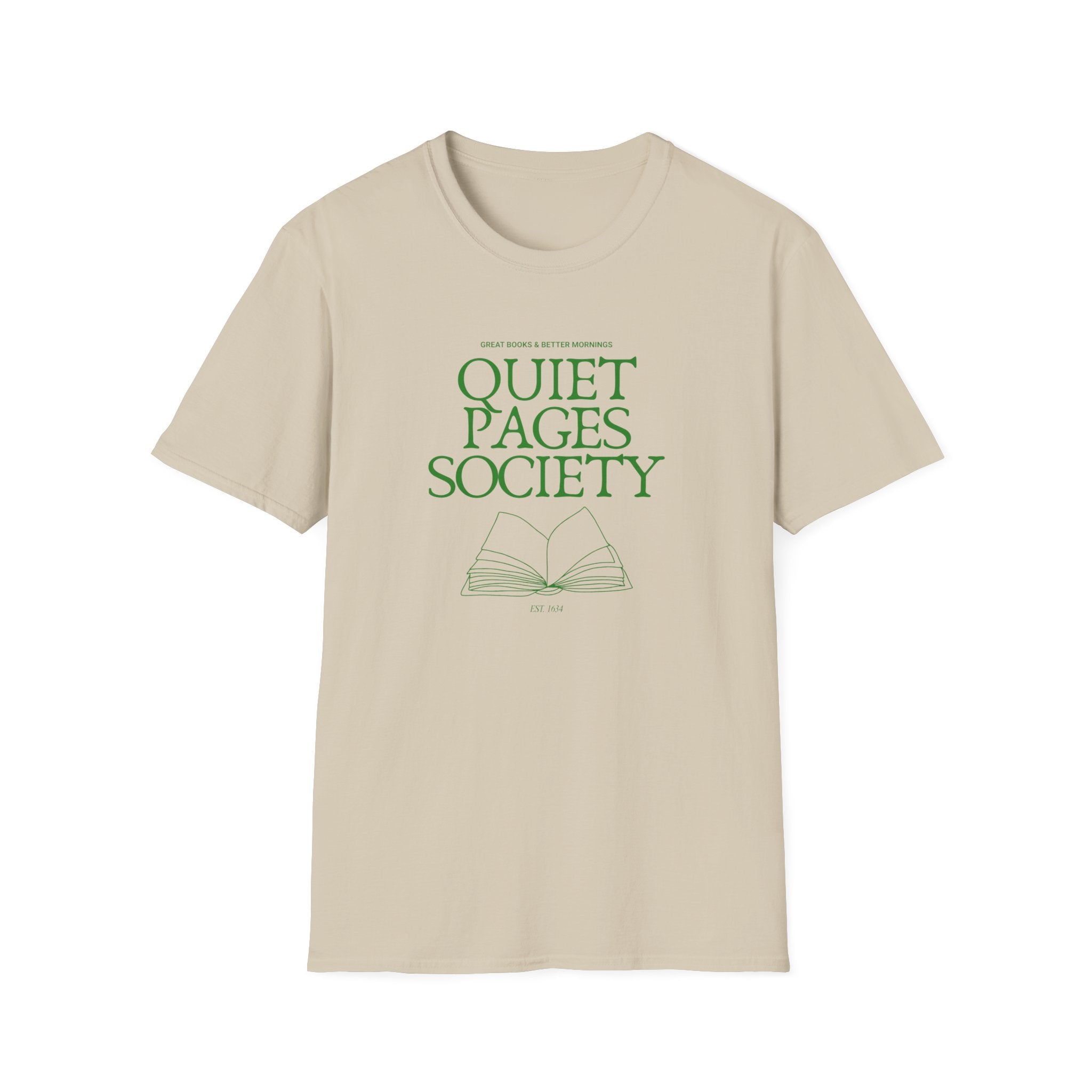 Quiet Pages Society T-Shirt