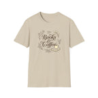 Books & Coffee Cup T-Shirt