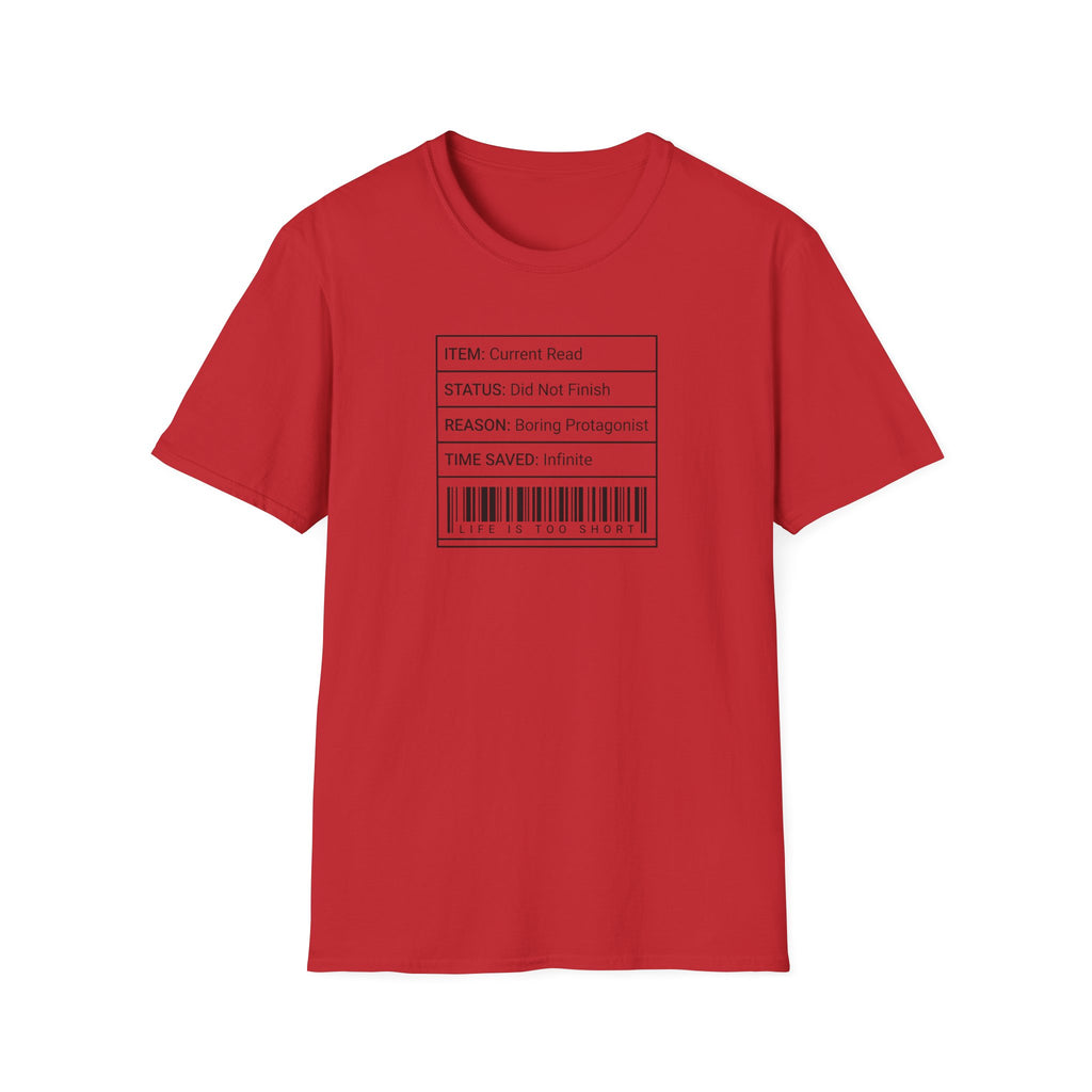 Did Not Finish Boring T-Shirt