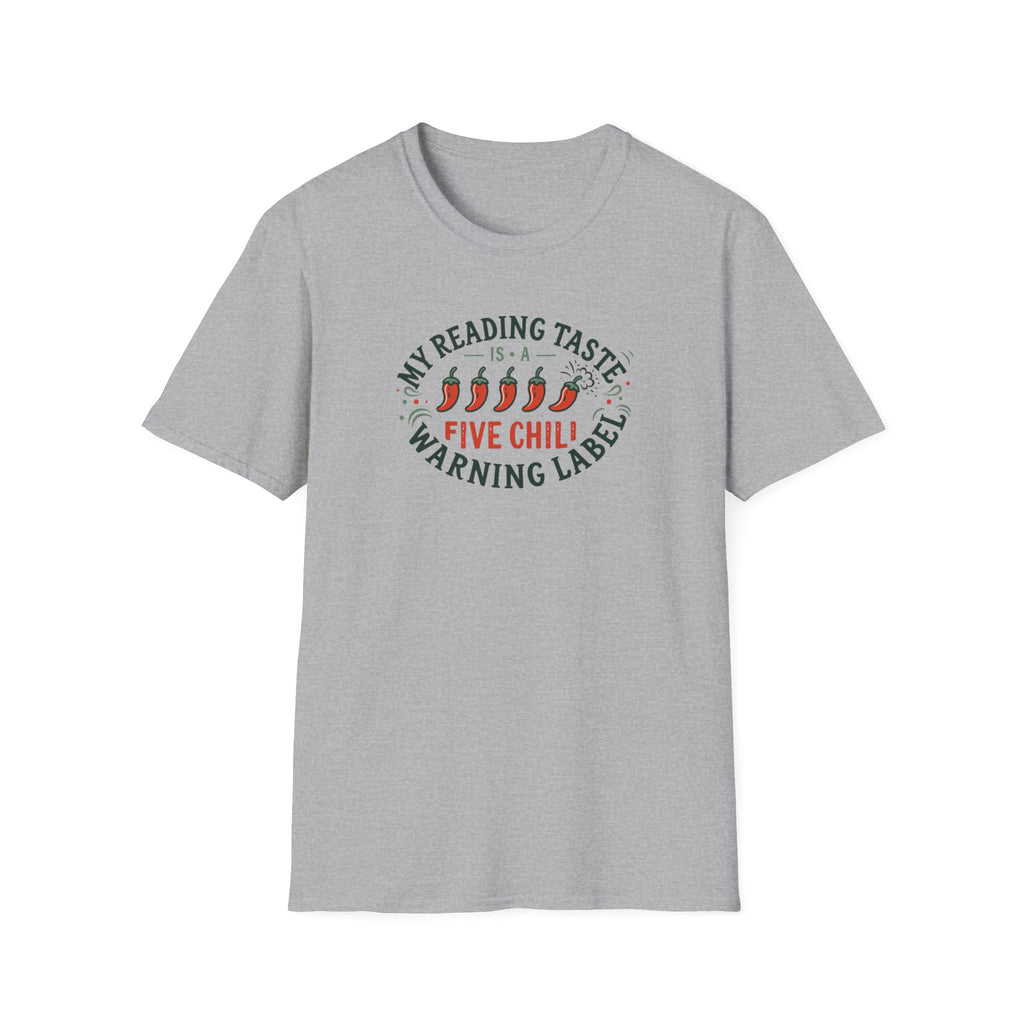 Five Chili Warning T-Shirt