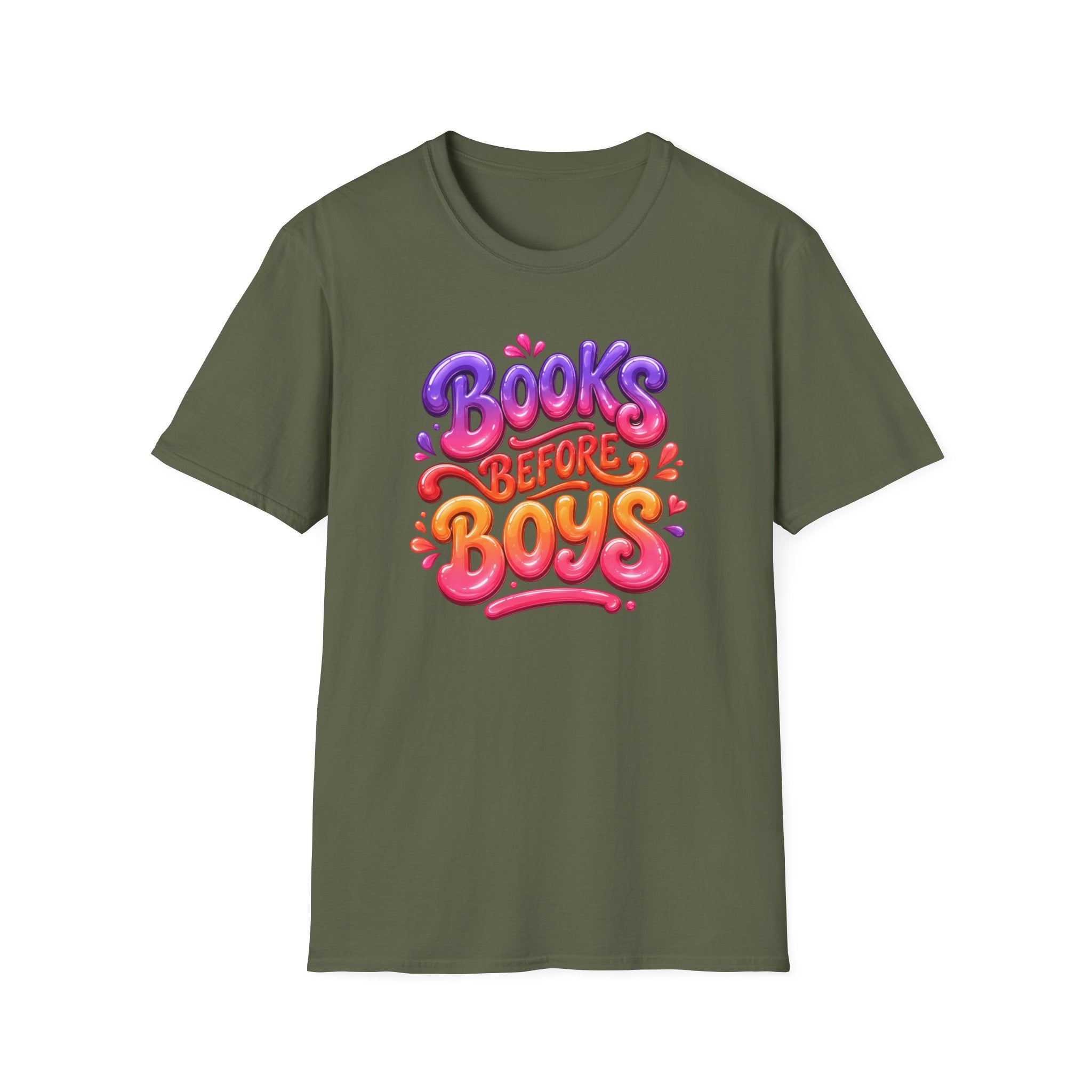 Books Before Boys T-Shirt