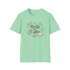 Books & Coffee Cup T-Shirt