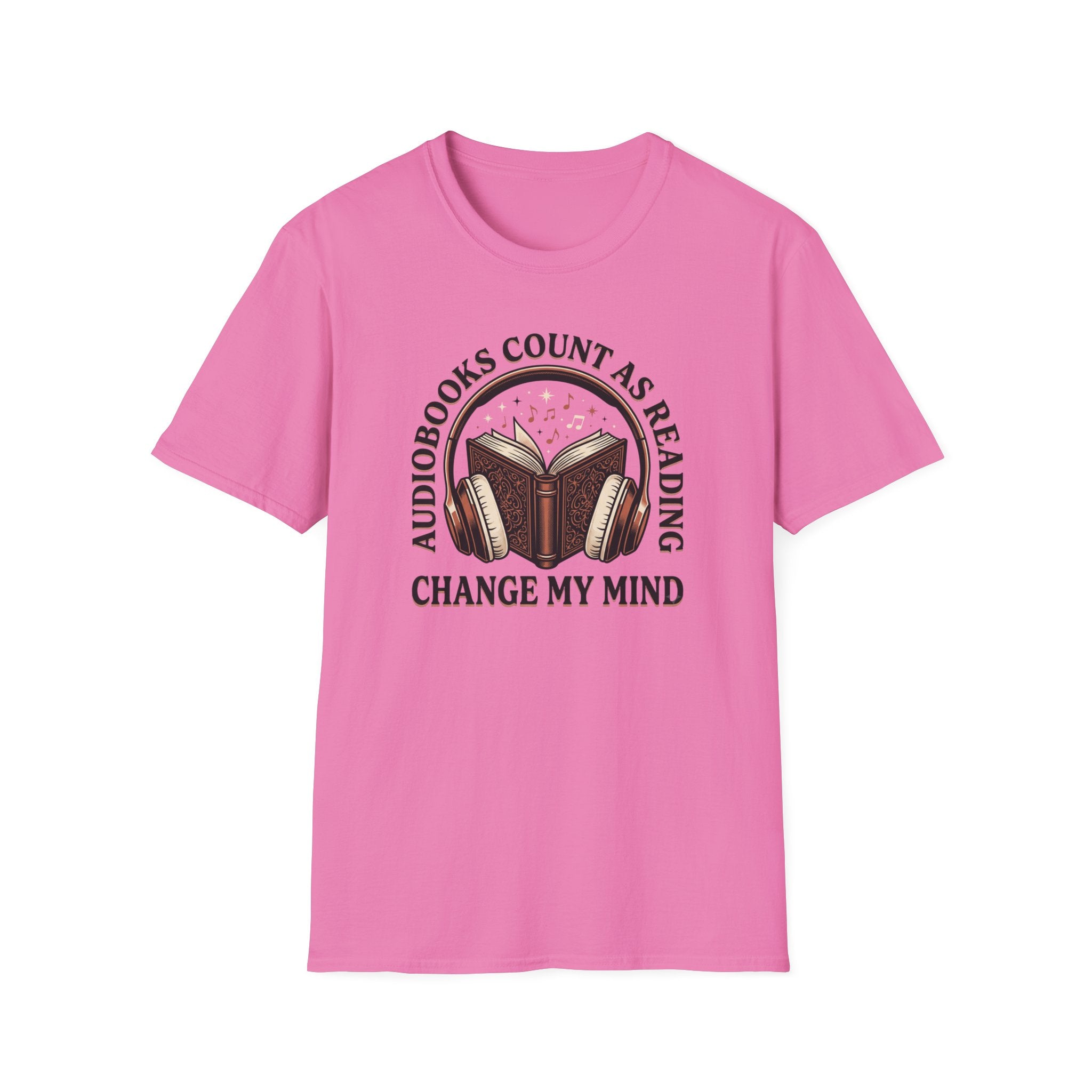 Audio Books Count Change Mind T-Shirt