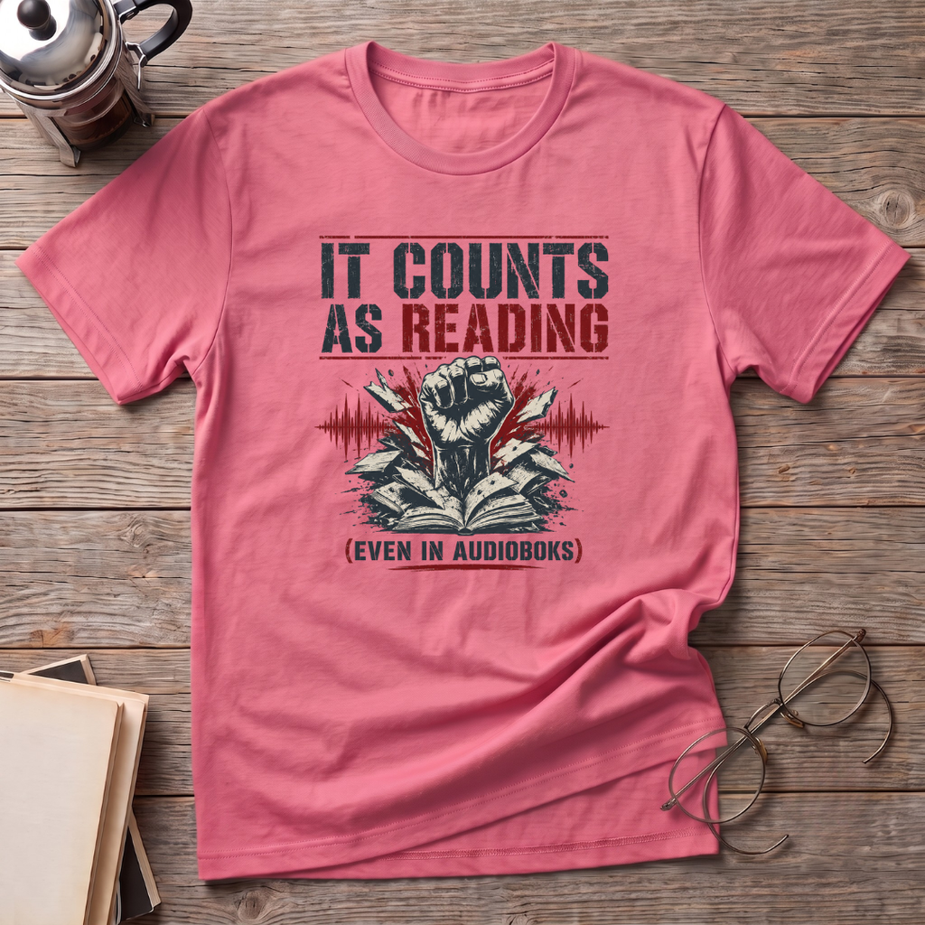 It Counts As Reading Audiobooks T-Shirt