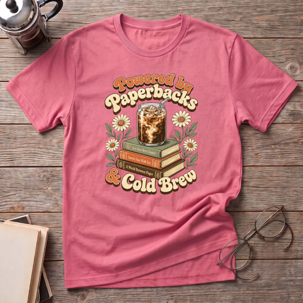 Paperbacks & Cold Brew T-Shirt