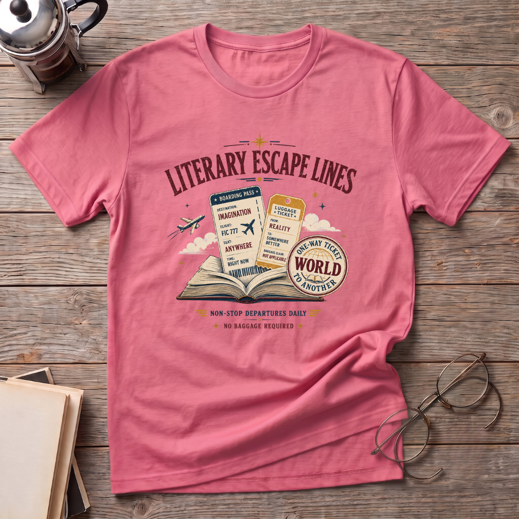 Literary Escape Lines T-Shirt