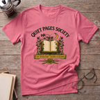 Quiet Pages Book T-Shirt